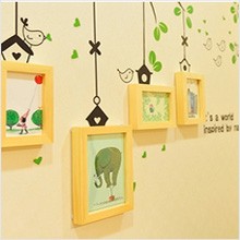 实木照片墙 开云集团手作家居风尚